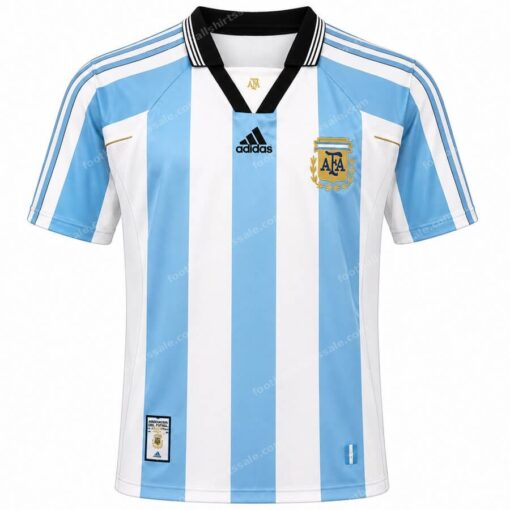 Retro Argentina Home Football Shirt 1998