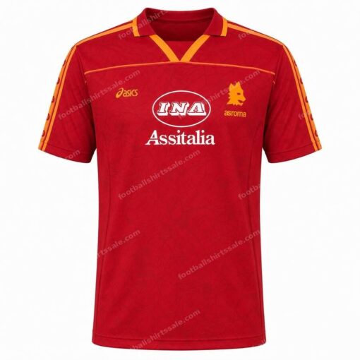 AS Roma Retro Home Football Shirt 95/96