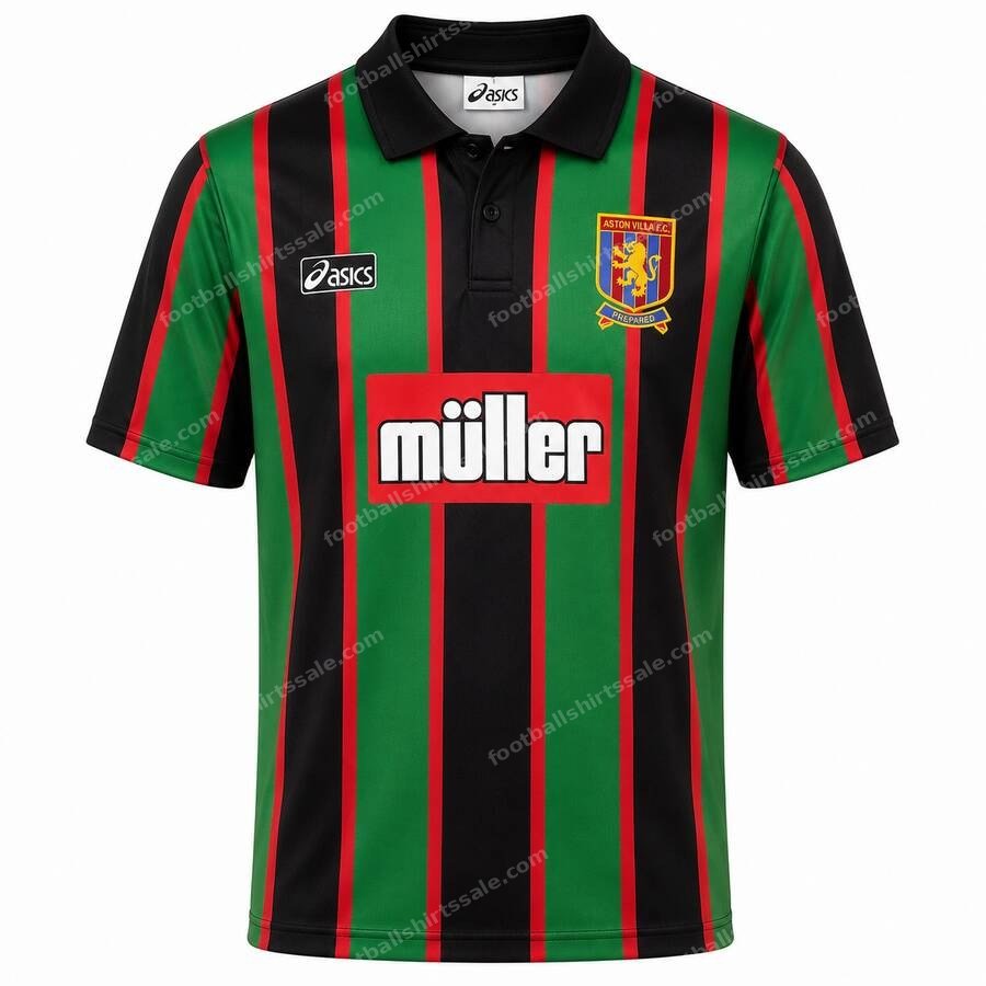 Aston Villa Retro Away Football Shirt 93/94