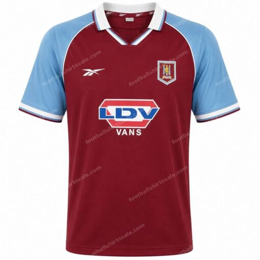 Aston Villa Retro Home Football Shirt 98/99