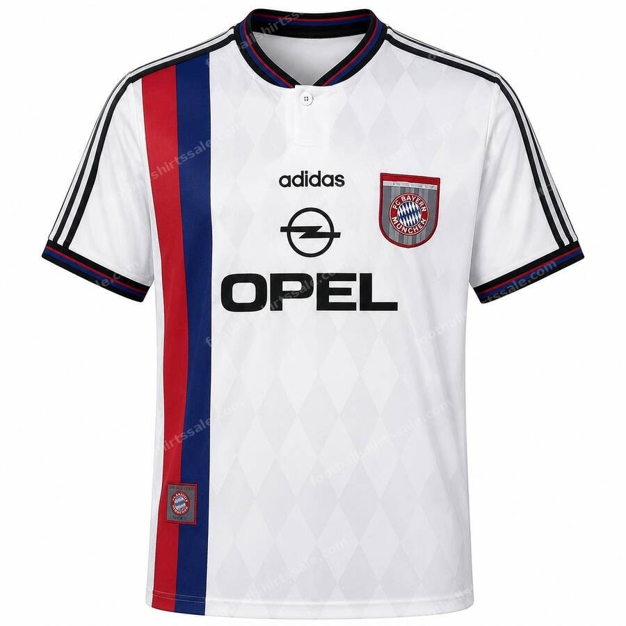 Bayern Munich Retro Away Football Shirt 95/96