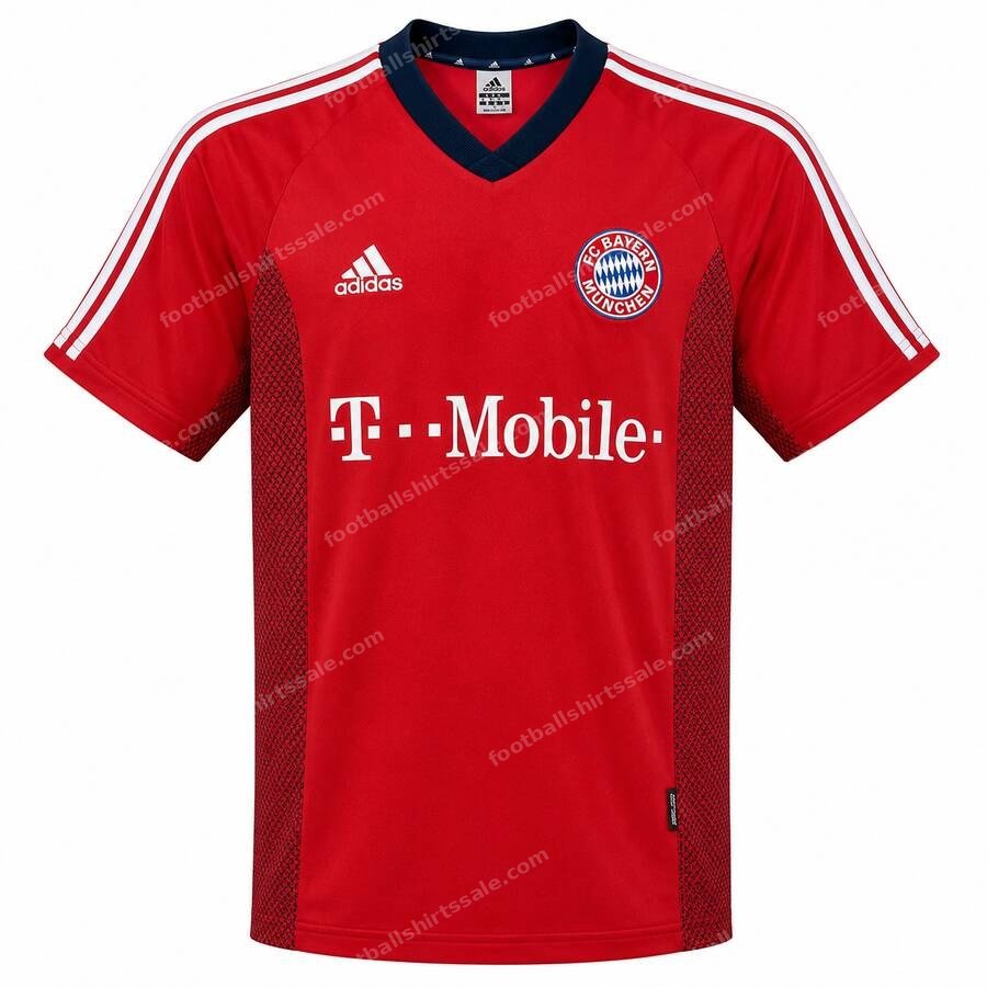 Bayern Munich Retro Home Football Shirt 02/03