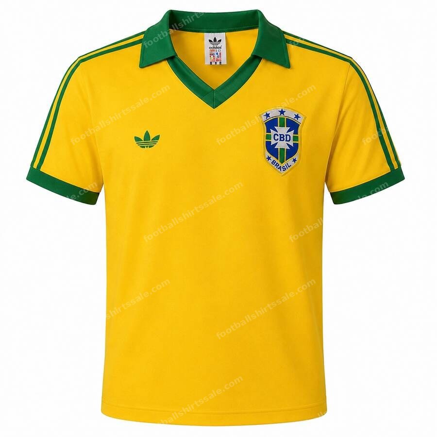 Retro Brazil Home Shirt 1977