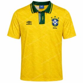 Brazil Retro Home Football Shirt 1992