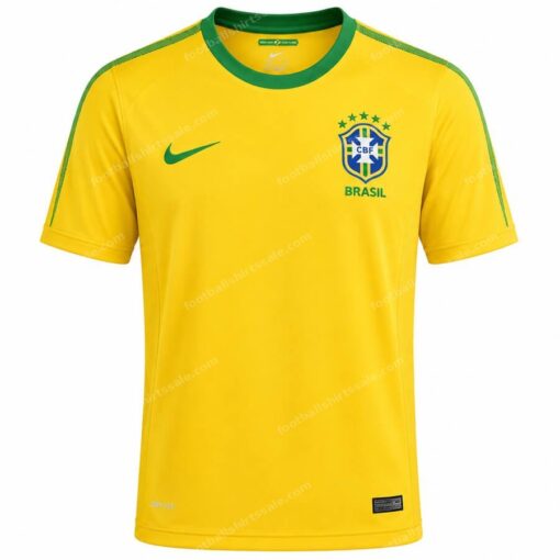 Brazil Retro Home Football Shirt 2010
