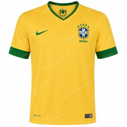 Brazil Retro Home Football Shirt 2012