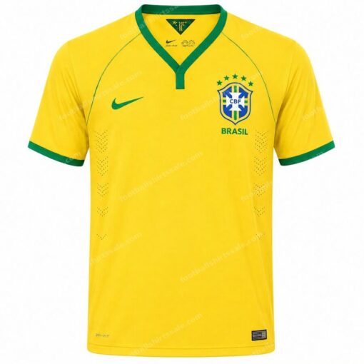 Brazil Retro Home Football Shirt 2014