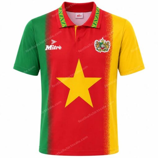 Cameroon Retro Home Football Shirt 1994