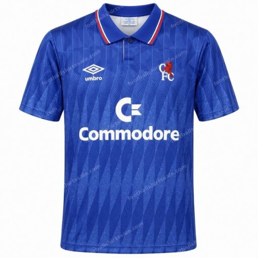Chelsea Retro Home Football Shirt 89/91