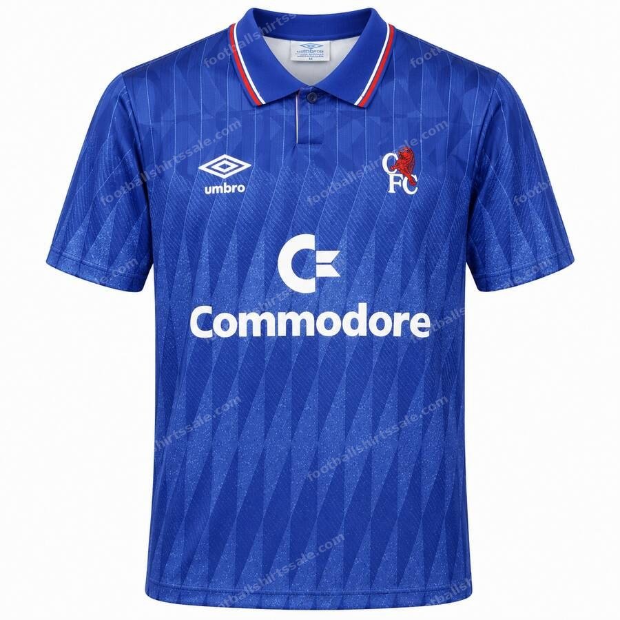 Chelsea Retro Home Football Shirt 89/91