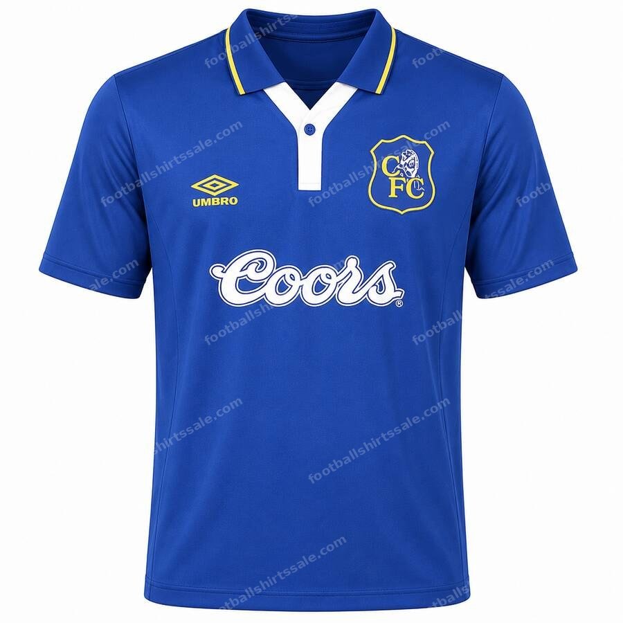 Chelsea Retro Home Football Shirt 95/97