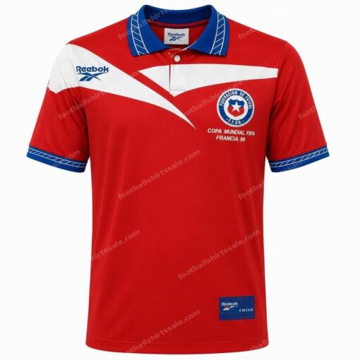 Chile Retro Home Football Shirt 1998