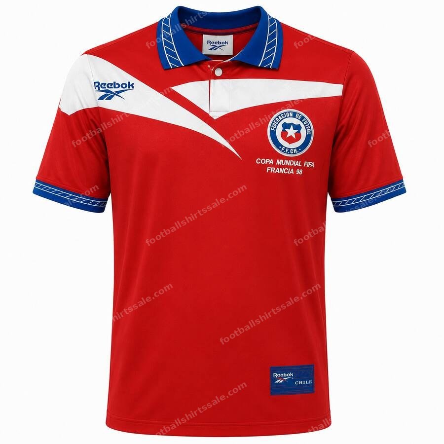 Chile Retro Home Football Shirt 1998