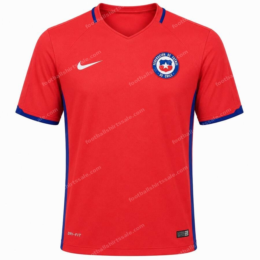 Chile Retro Home Football Shirt 2016