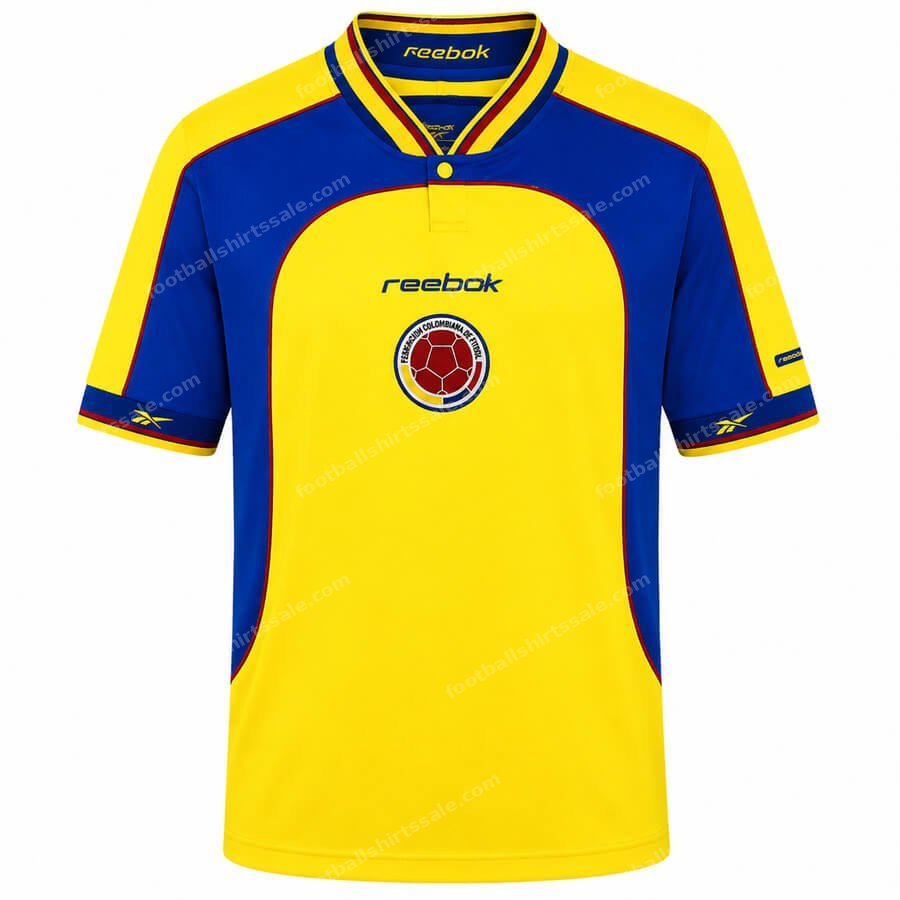 Retro Colombia Home Shirt 2002