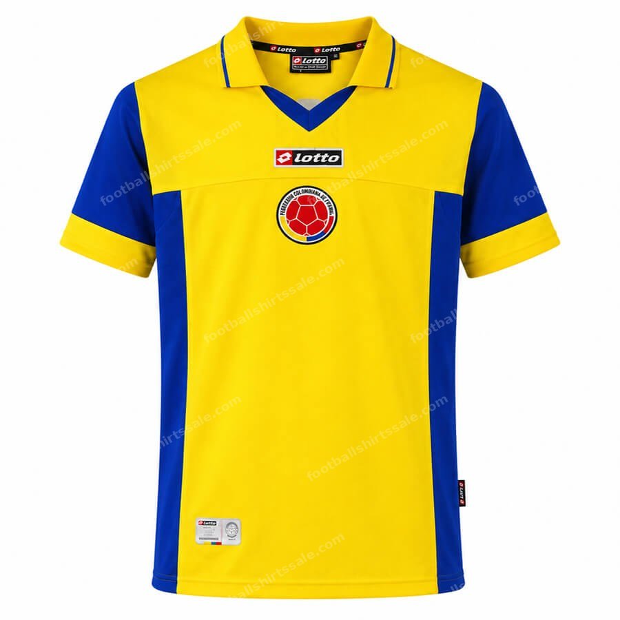 Retro Colombia Home Shirt 2004
