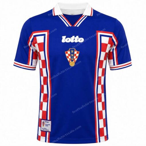 Croatia Retro Away Football Shirt 1998