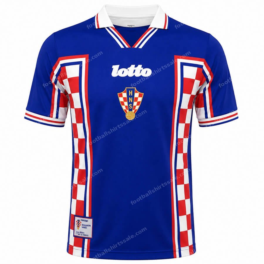 Croatia Retro Away Football Shirt 1998