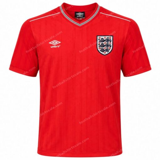 England Retro Away Football Shirt 1986