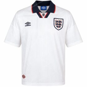 England Retro Home Football Shirt 1994