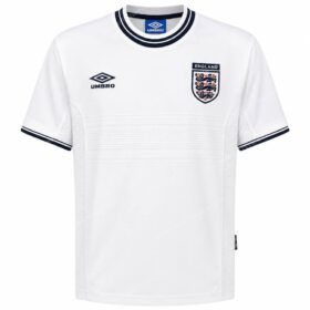 England Retro Home Football Shirt 2000