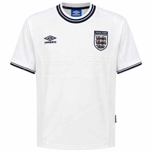 England Retro Home Football Shirt 2000