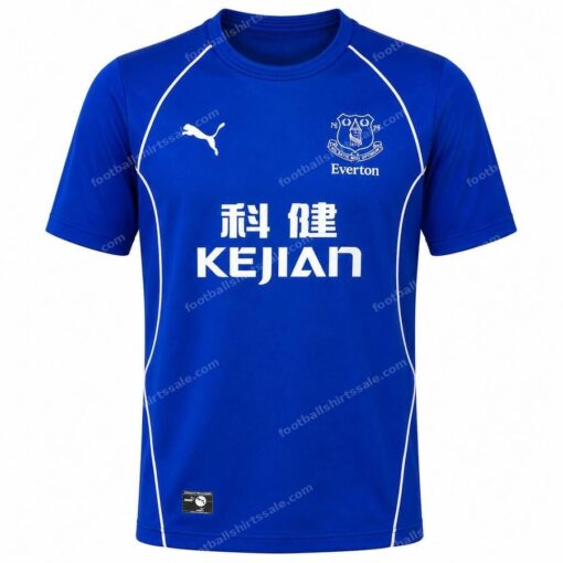 Retro Everton Home Shirt 02 03
