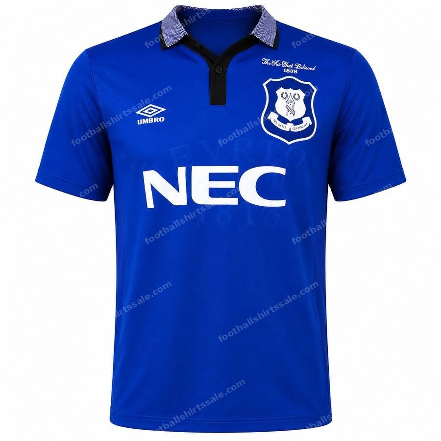 Retro Everton Home Shirt 95 96