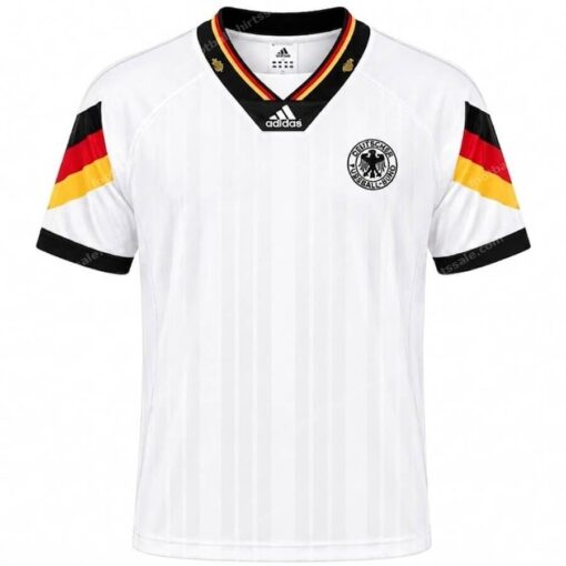 Germany Retro Home Football Shirt 1992
