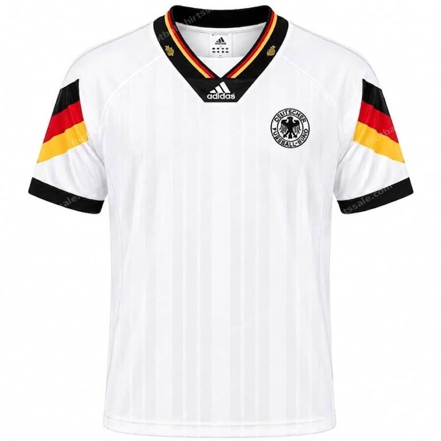 Germany Retro Home Football Shirt 1992