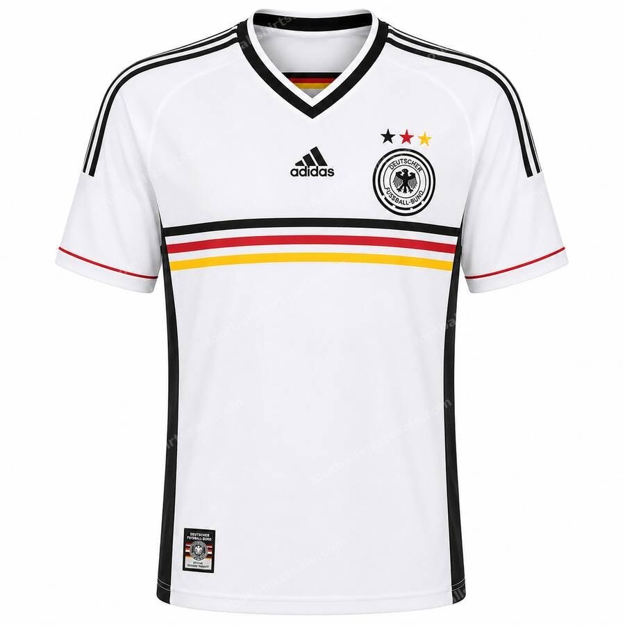 Germany Retro Home Football Shirt 1998