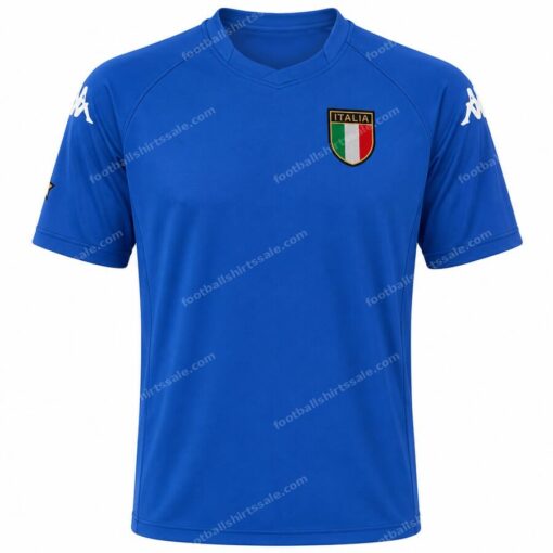 Italy Retro Home Football Shirt 2002