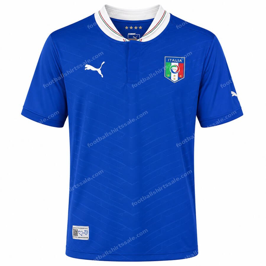 Italy Retro Home Football Shirt 2012