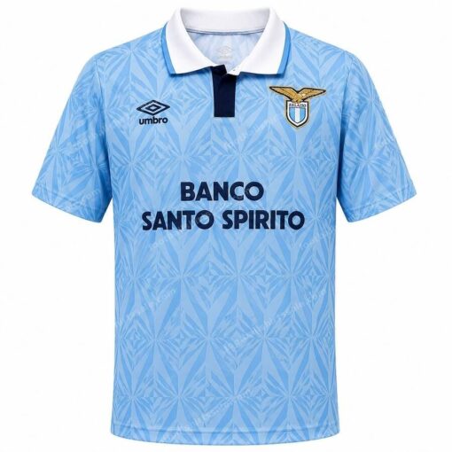 Lazio Retro Home Football Shirt 91/92