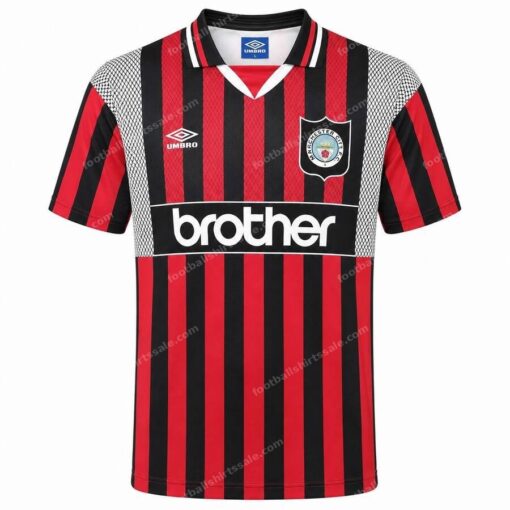 Manchester City Retro Away Football Shirt 94/95