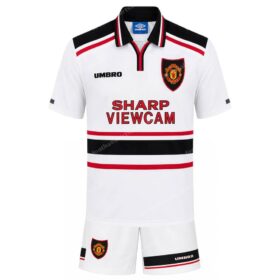 Retro Manchester United Away Kids Kit 97 99