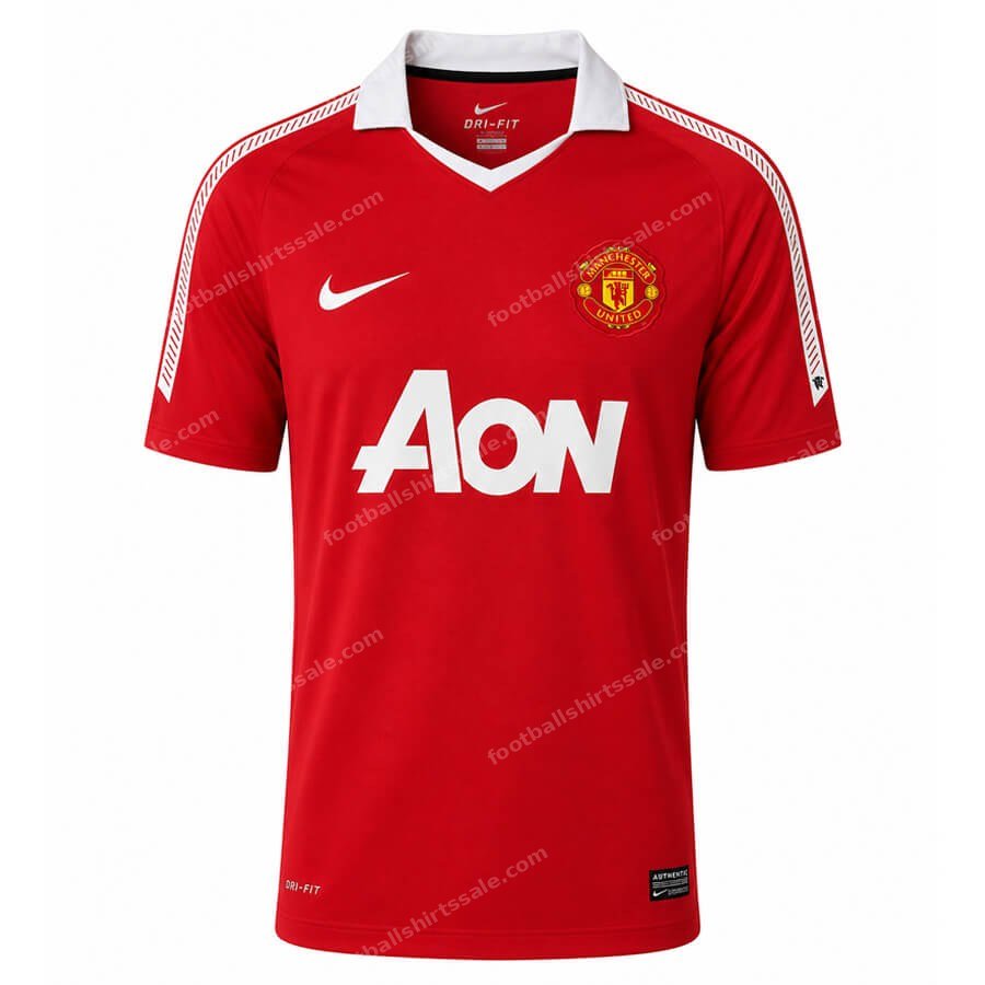 Retro Manchester United Home Shirt 10 11