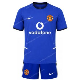 Retro Manchester United Third Kids Kit 02 03