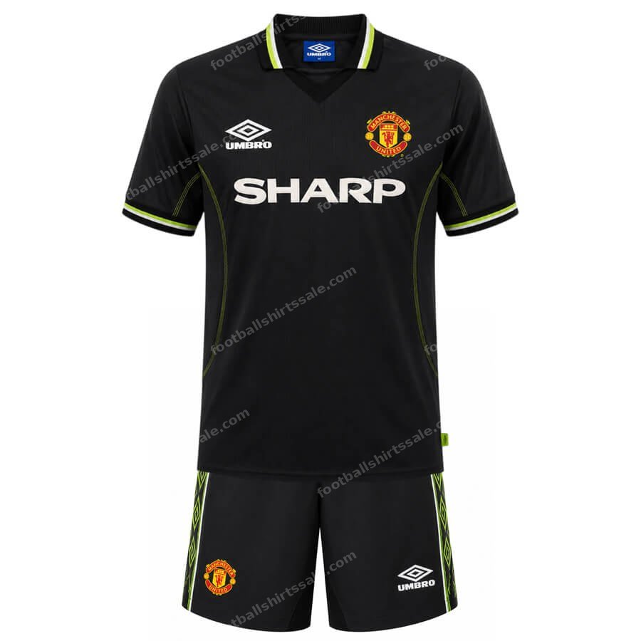 Retro Manchester United Third Kids Kit 98 99