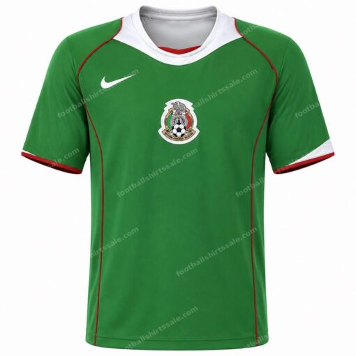 Mexico Retro Home Football Shirt 2004