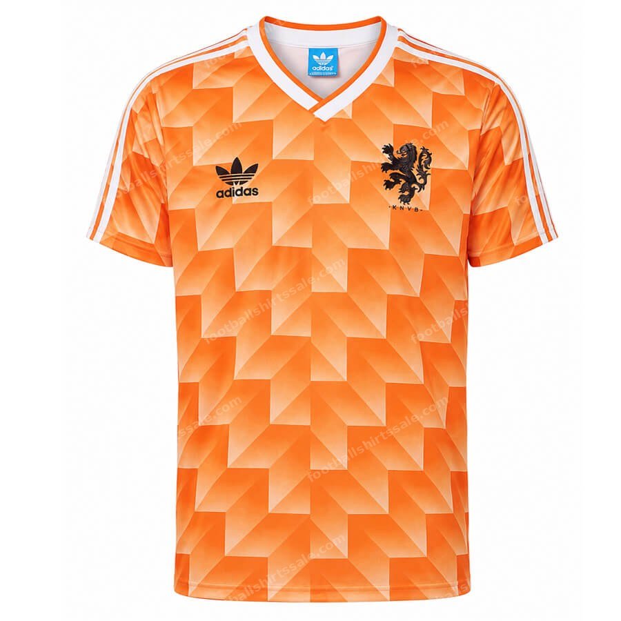 Retro Netherlands Home Football Shirt 1988
