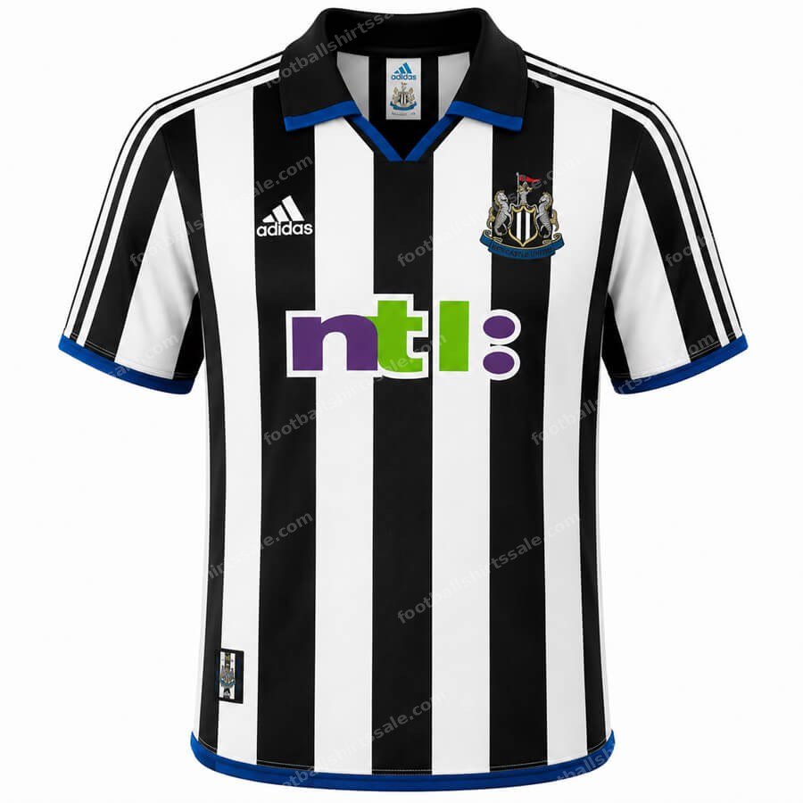 Retro Newcastle United Home Shirt 00 01