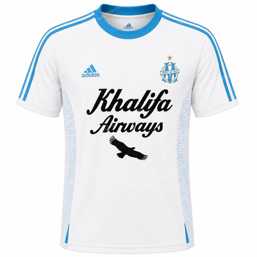 Retro Olympique Marseille Home Shirt 02 03