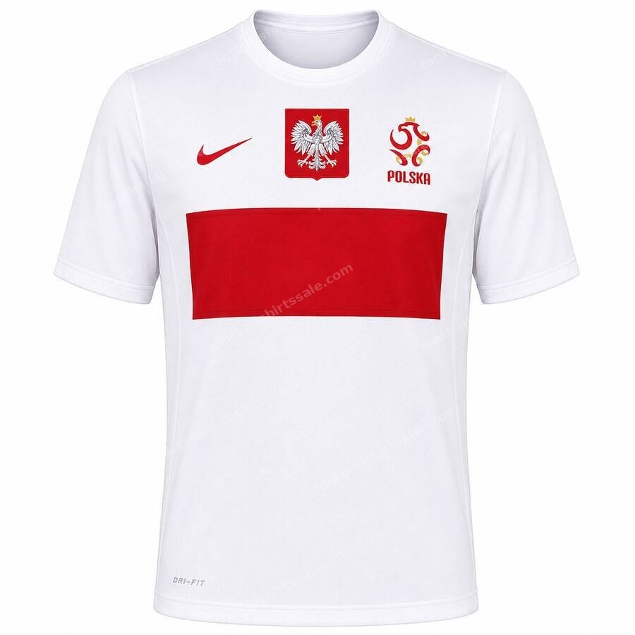 Poland Retro Home Football Shirt 2012
