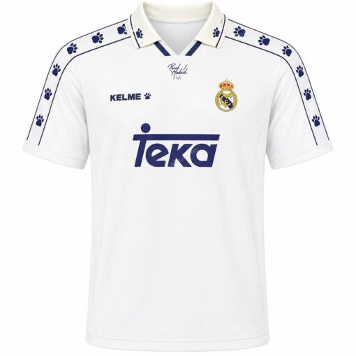 Retro Real Madrid Home Shirt 95 96