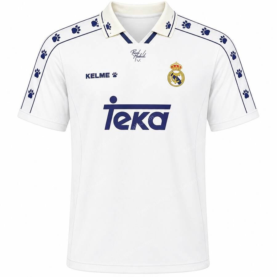 Retro Real Madrid Home Shirt 95 96