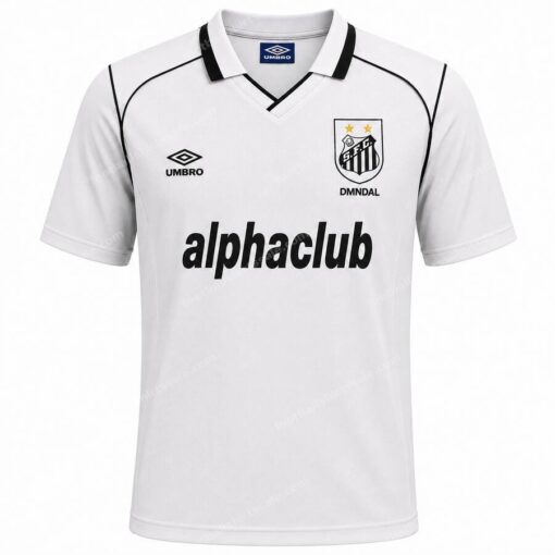 Santos Retro Home Football Shirt 01/02