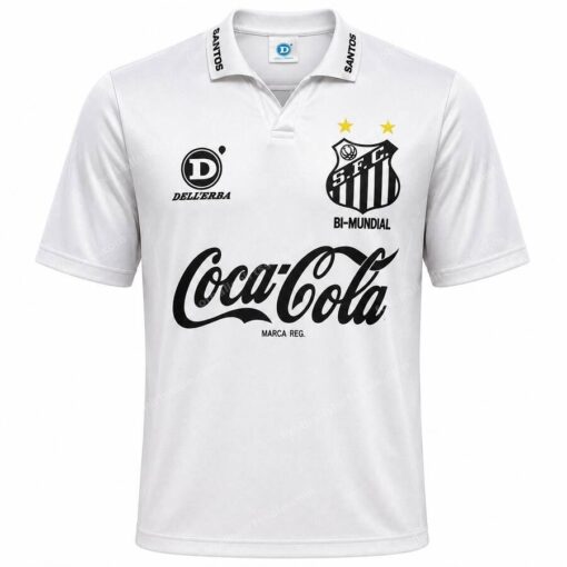 Santos Retro Home Football Shirt 93/94