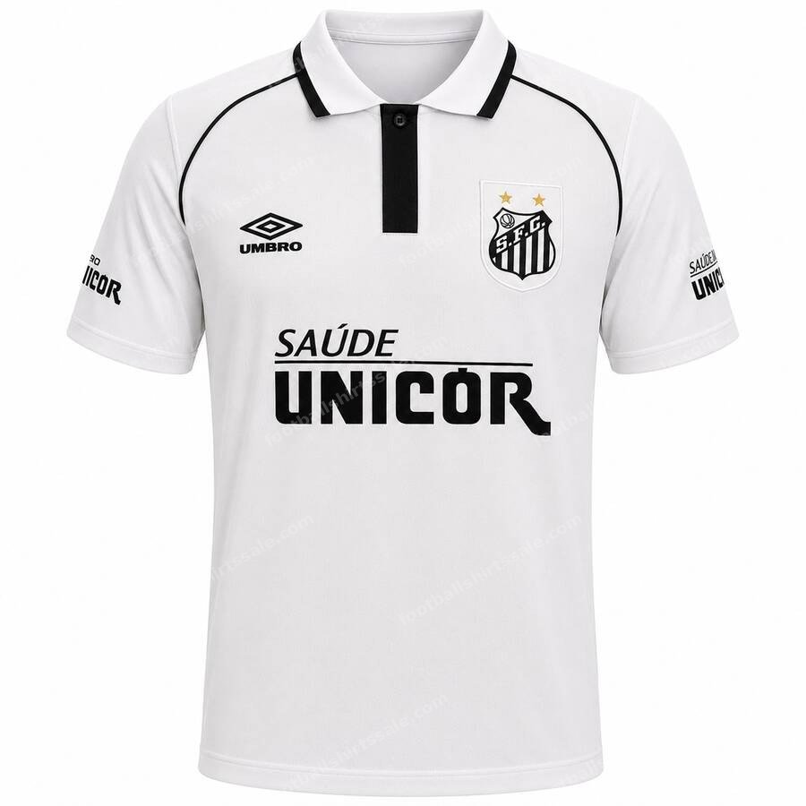Santos Retro Home Football Shirt 97/98