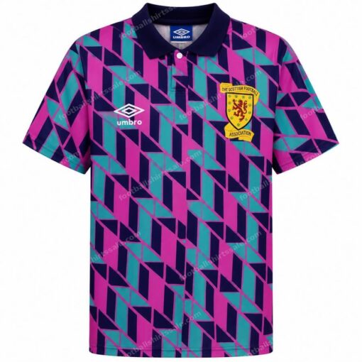 Retro Scotland Away Football Shirt 1990